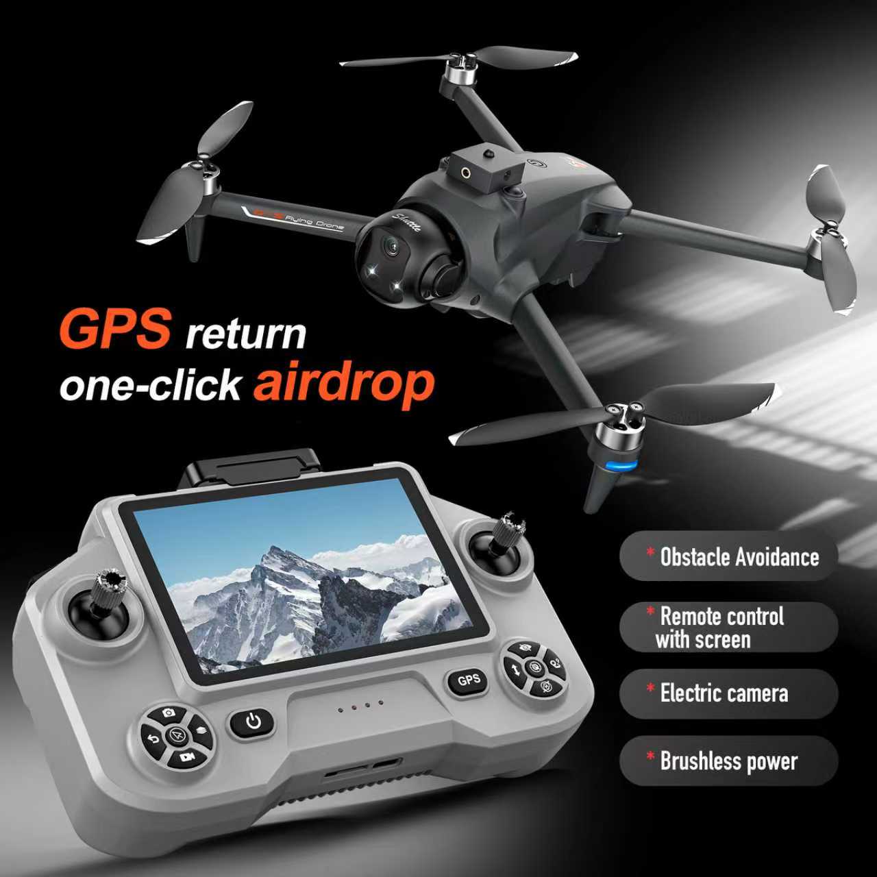 Drone Gimbal 2 Axis - YL059 FPV GPS Quadcopter Drone 8K